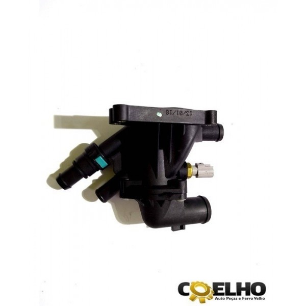 Carcaça Valvula Termostatica Ford Ká 1,0 3cc Ano 2018