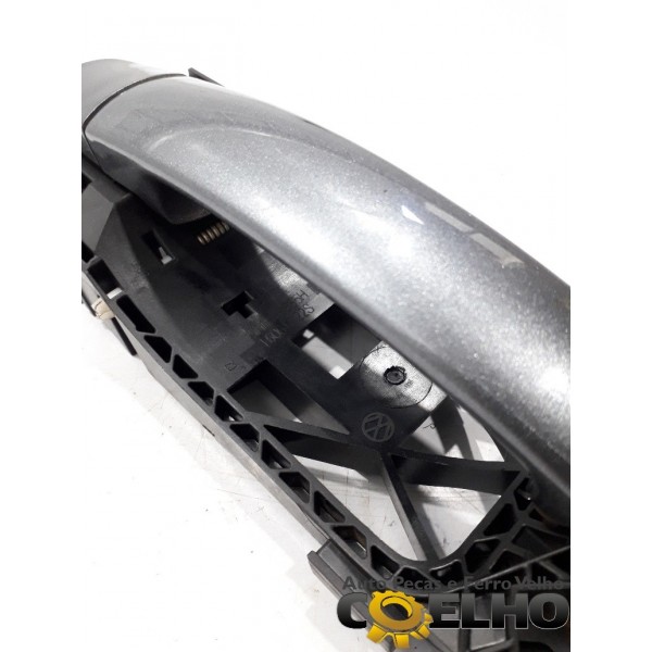 Maçaneta Externa Porta Traseira Esquerda Vw Up Cross 2018 Cinza-escuro