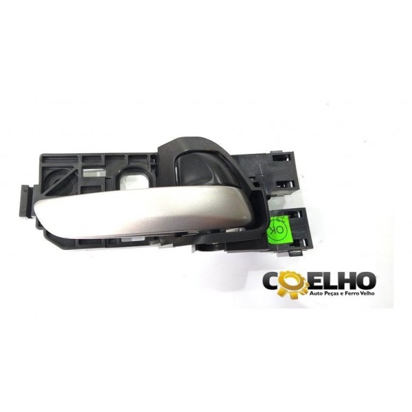 Maçaneta Interna Porta Diant Dir Honda New Fit 2015 (291) Prateado Dianteira