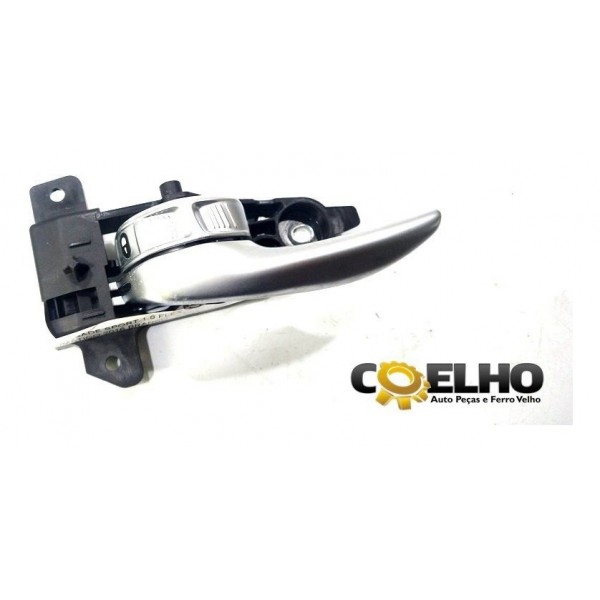 Maçaneta Interna Porta Diant Esq Jeep Renegade 2016 (844) Prateado Dianteira