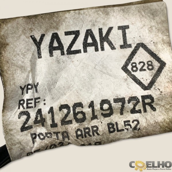 Chicote Porta Traseira Esquerda Sandero Gt Line 19/20 (2066)