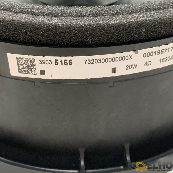 Alto Falante Porta Tras. Esq. Cruze Ltz 2016/2017 (2900) Preto