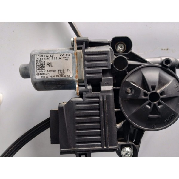 Maquina Vidro Eletrica Traseira Esq Polo Virtus Nivus 18/21