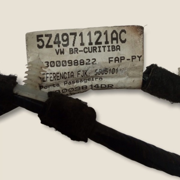 Chicote Porta Dianteira Direita Vw Fox 2012/13 (g)