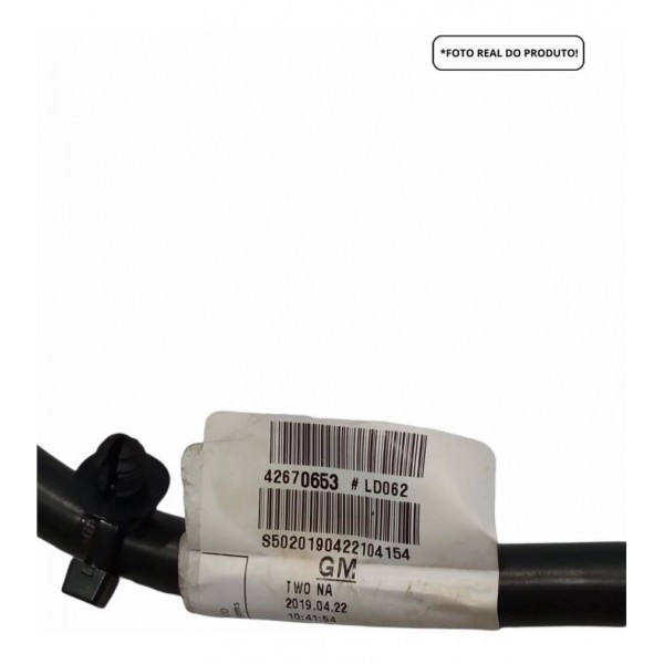 Cabo Terminal Negativo Bateria Gm Cruze Lt 1.4 Turbo 2019/20