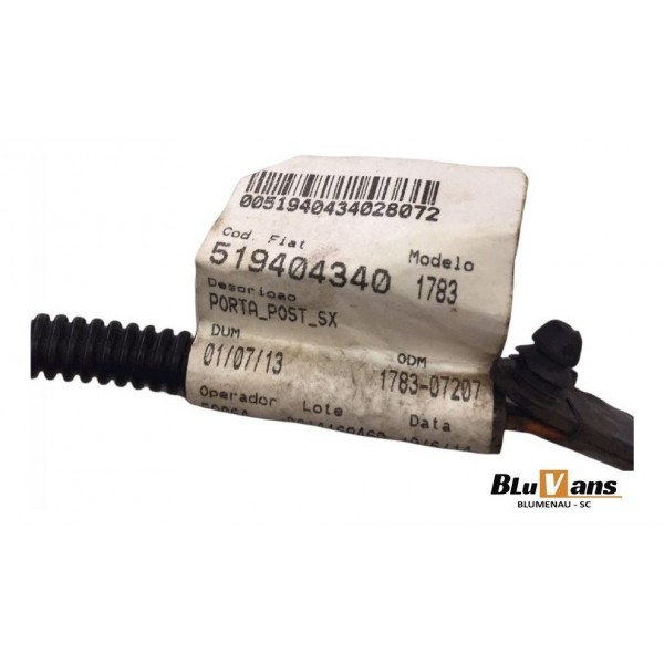 Chicote Porta Traseira Le Fiat Palio Fire Way 1.0 2014/15