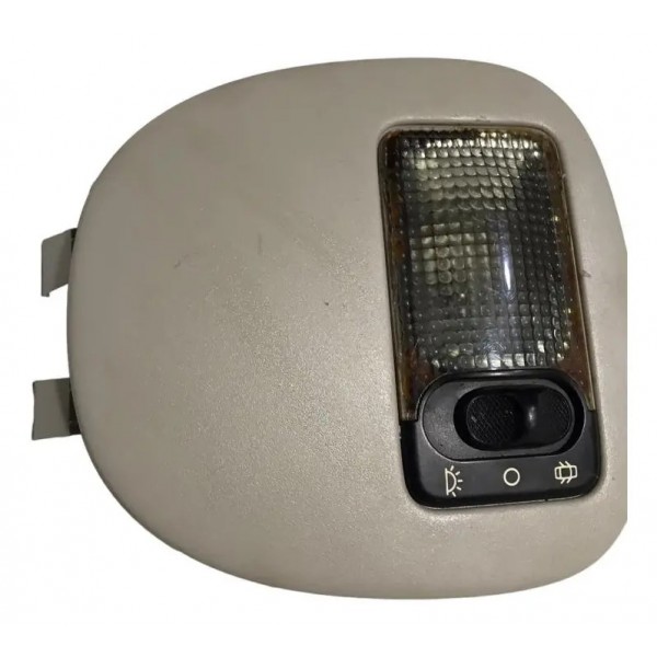 9625049077 Luz Leitura Dianteira Teto Peugeot 206 2001 Cinza