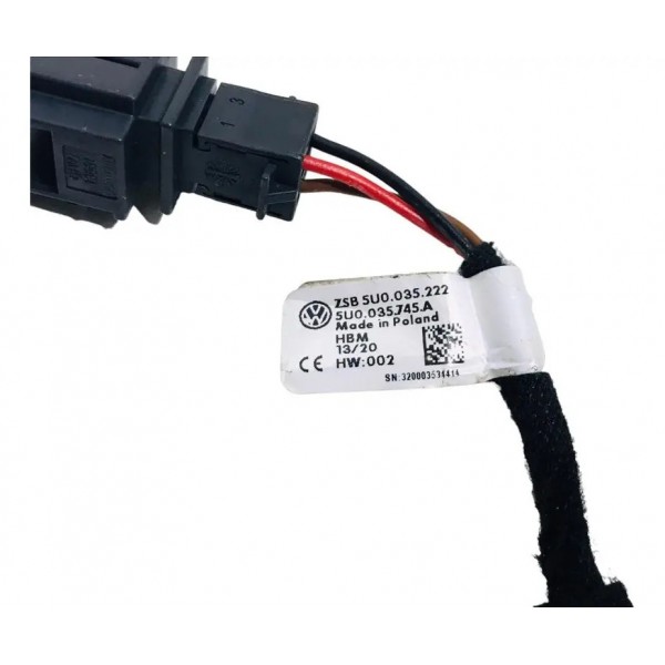 Chicote Entrada Usb Painel Frontal Vw Gol 1.0 2020 5u0035745