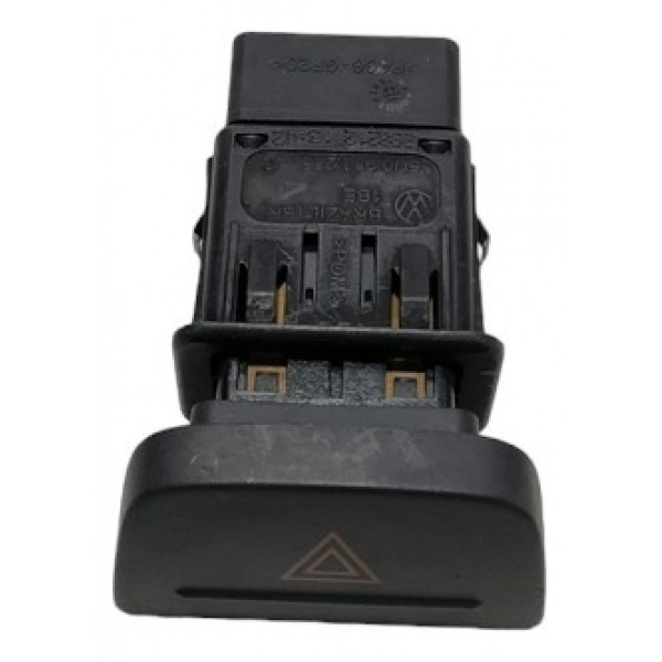 Interruptor Pisca Alerta Gol Saveiro Voyage G5 5u953235c A95 Preto