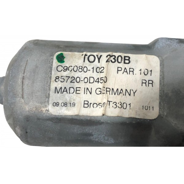 Máquina Vidro Traseira Direita Toyota Yaris Sedan 2019