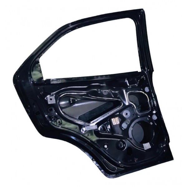 Porta Traseira Esquerda Ford Ka 1.0 2016 Cor Preta Original Foto