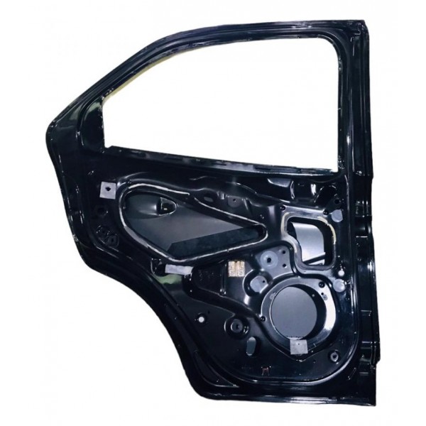 Porta Traseira Esquerda Ford Ka 1.0 2016 Cor Preta Original Foto