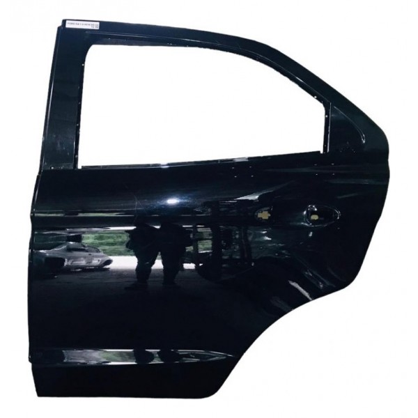 Porta Traseira Esquerda Ford Ka 1.0 2016 Cor Preta Original Foto