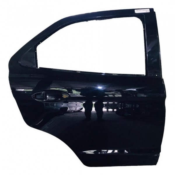 Porta Traseira Direita Ford Ka 1.0 2016 Cor Preta Original Foto