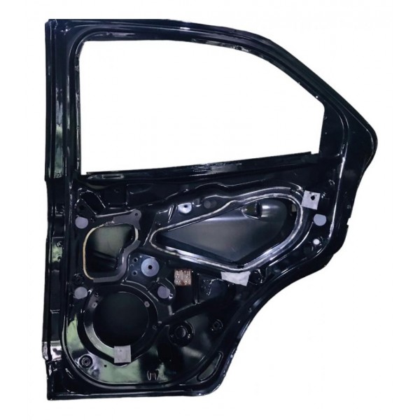 Porta Traseira Direita Ford Ka 1.0 2016 Cor Preta Original Foto