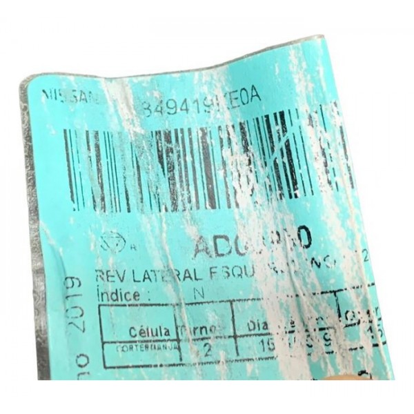 Carpete Porta Malas Traseiro Esquerdo Nissan Versa 1.6 2019 Original Foto