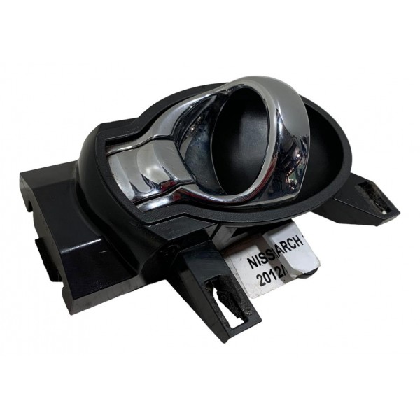 Maçaneta Interna Dianteira Esquerda Nissan March 1.6 2013 Original Foto