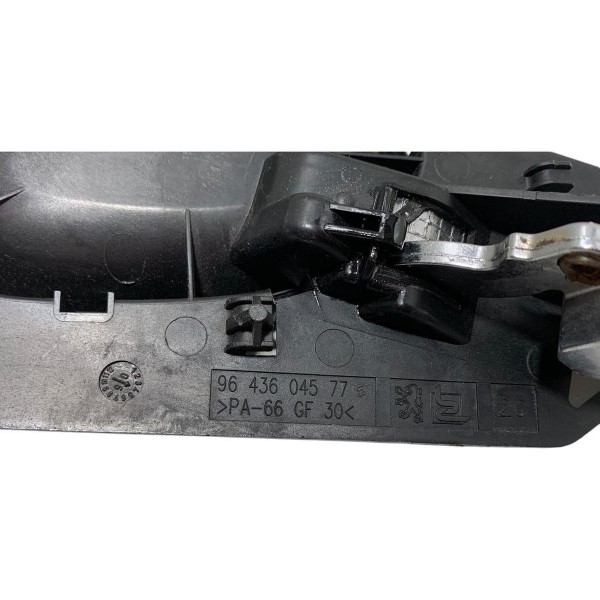 Maçaneta Int. Traseira Esquerda Peugeot 307 2008 Original Foto