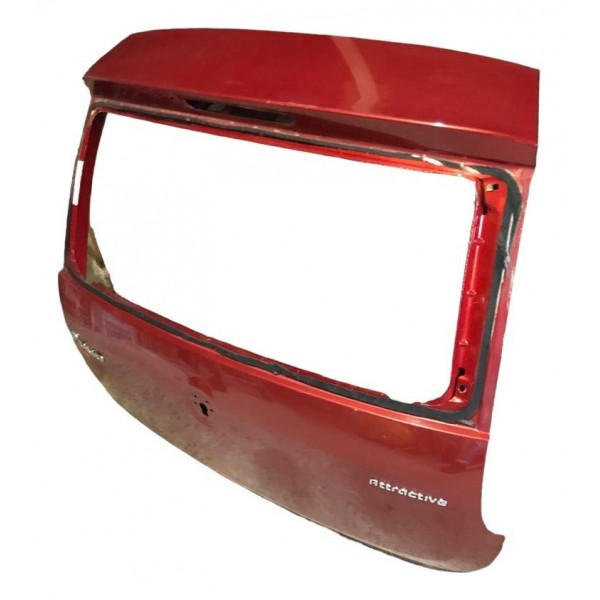 Tampa Traseira Fiat Palio Attractive 2016 Original Foto