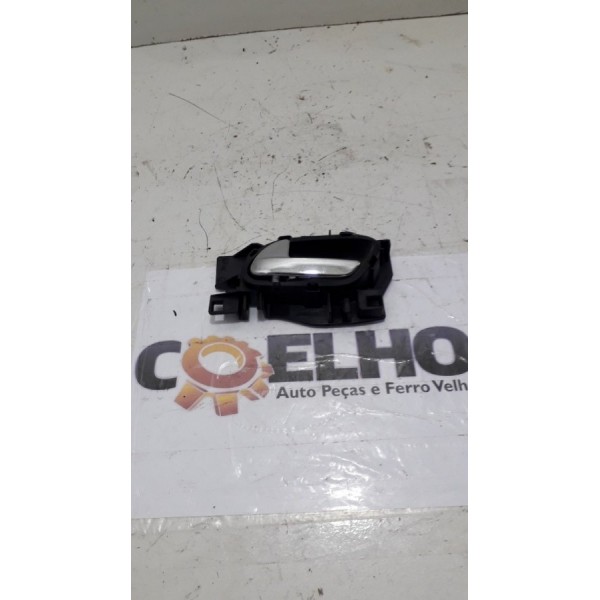 Maçaneta Interna Dianteira Esquerda Citroen C3 2014 Original Foto