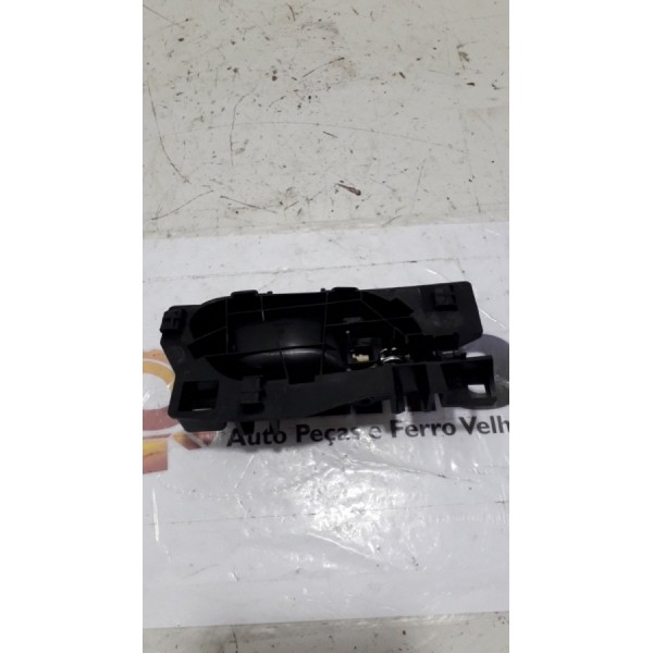 Maçaneta Interna Traseira Esquerda Citroen C3 2014 Original Foto