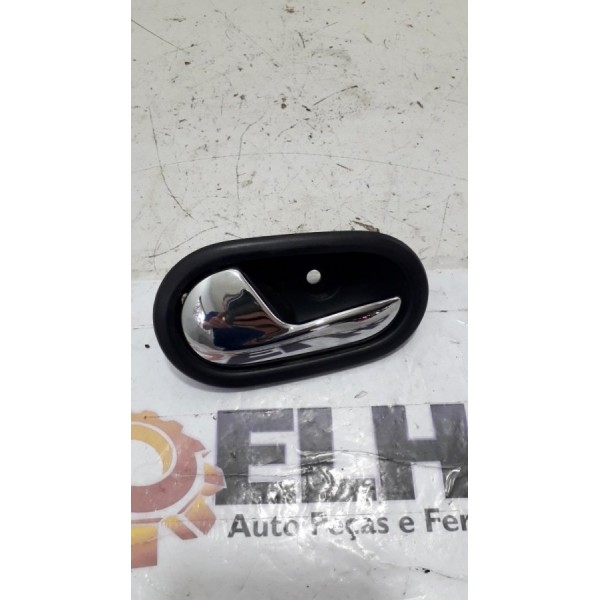 Maçaneta Interna Dianteira Esquerda Renault Sandero 2014 Original Foto