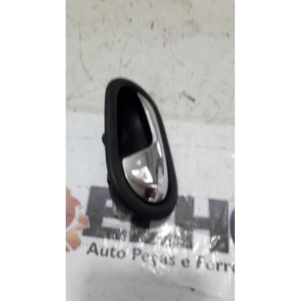 Maçaneta Interna Dianteira Esquerda Renault Sandero 2014 Original Foto