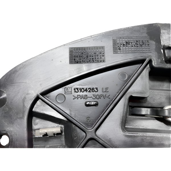 Maçaneta Interna Dianteira Esquerda Chevrolet Montana 2009 Original Foto