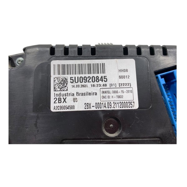 Painel Instrumentos Volkswagen Saveiro 1.6 2019 S/acrílico