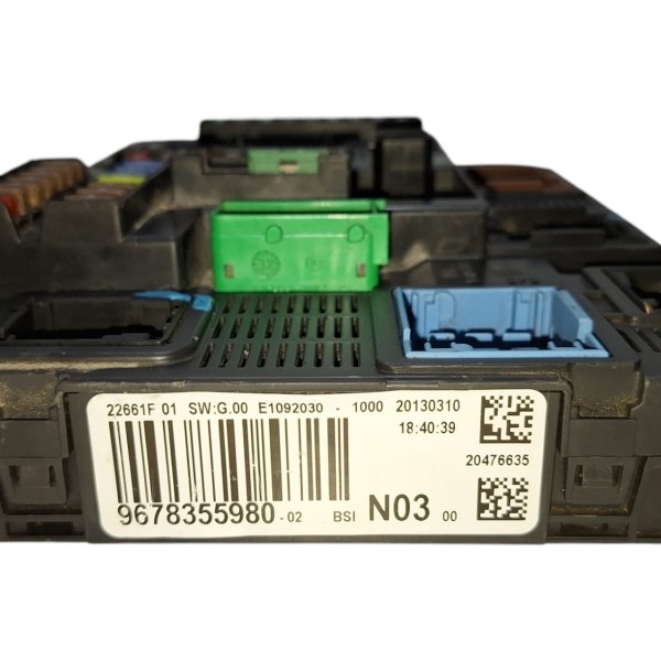 Modulo Bsi Peugeot 208 2015 1.5 9678355980 N03