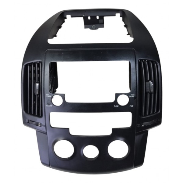 Moldura Painel Central Rádio Ar Hyundai I30 09/12 Mt06076