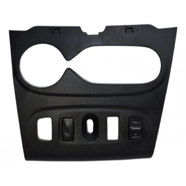 Moldura Comando Ar Botão Vidro Renault Sandero Logan 2018