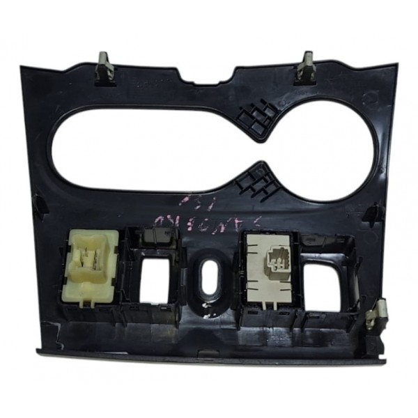 Moldura Comando Ar Botão Vidro Renault Sandero Logan 2018