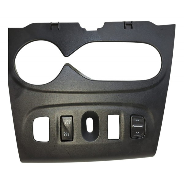 Moldura Comando Ar Botão Vidro Renault Sandero Logan 2018