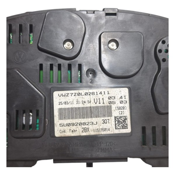 Painel Instrumento Velocímetro Volkswagen Gol - 116.350 Km