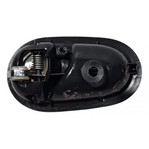 Maçaneta Interna Esquerda Cromada Renault Sandero 2015-2018 Original Foto