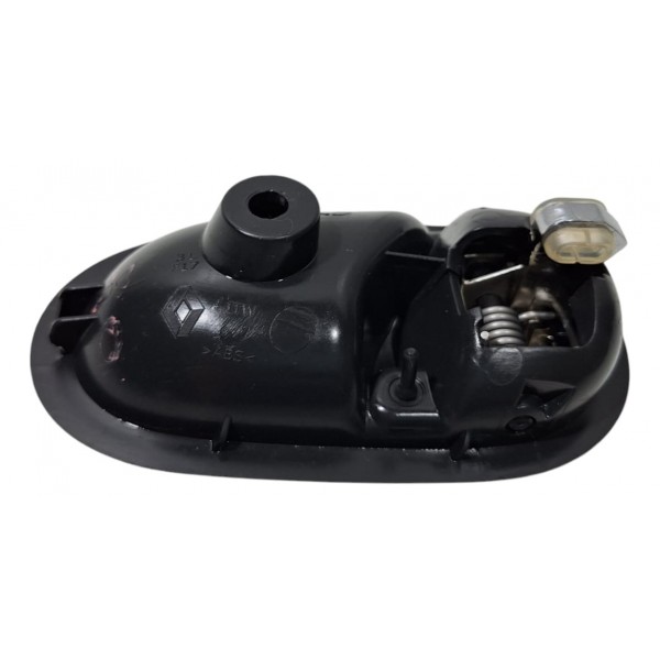 Maçaneta Interna Esquerda Cromada Renault Sandero 2015-2018 Original Foto