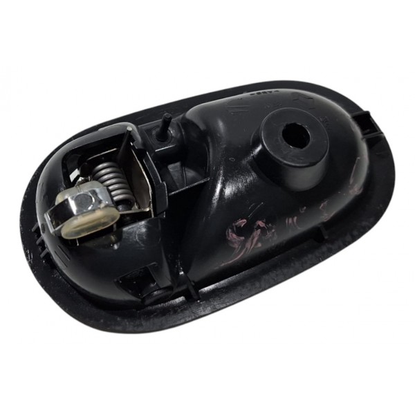 Maçaneta Interna Esquerda Cromada Renault Sandero 2015-2018 Original Foto