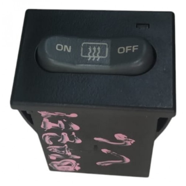 Botão Desembaçador Vidro Traseiro Blazer S10 1999/2004