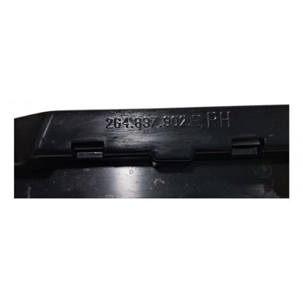 Acabamento Coluna Porta Dianteira Direita Vw Polo 2017-18