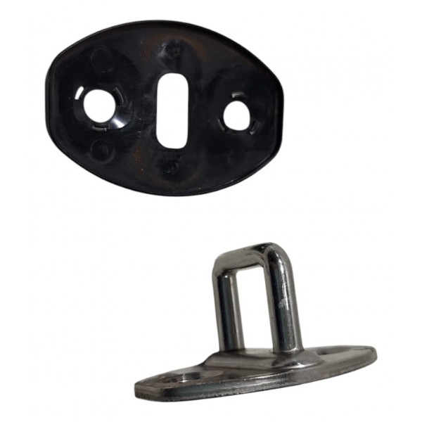 Batente Fechadura Dianteira Esquerda Vw Polo 2017-18