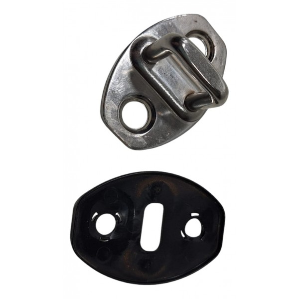 Batente Fechadura Dianteira Esquerda Vw Polo 2017-18