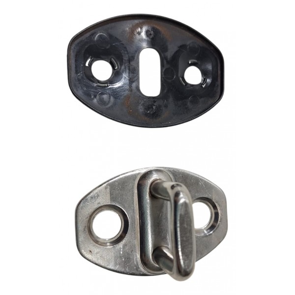 Batente Fechadura Dianteira Esquerda Vw Polo 2017-18