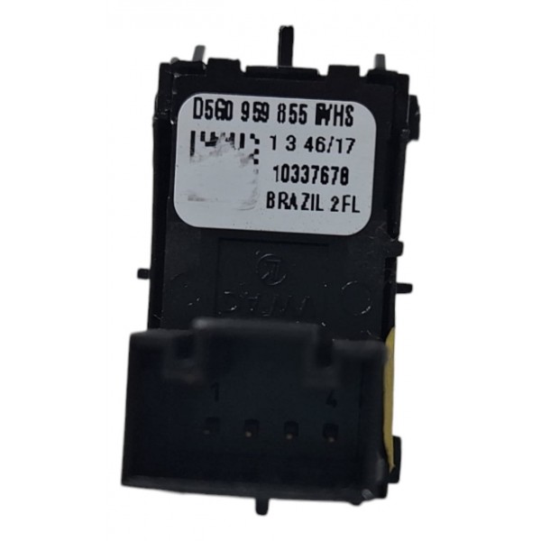 Botão Vidro Elétrico Traseiro Esquerdo Vw Polo 2017-18