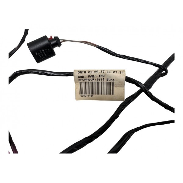 Chicote Parachoque Traseiro Volkswagen Polo 1.0 Tsi 2018