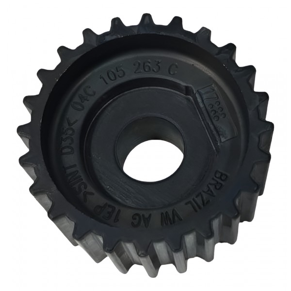 Polia Virabrequim Vw Tcross Up Nivus Gol 04c105263c