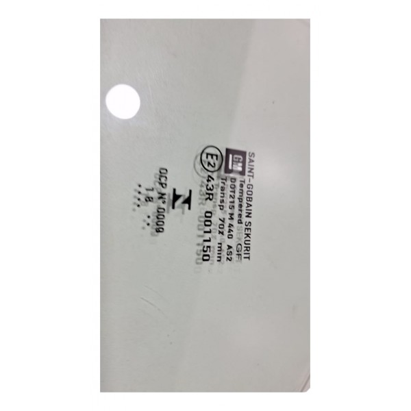 Vigia Fixo Traseiro Esquerdo Gm Onix 2019