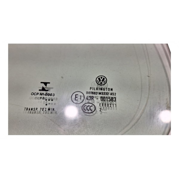 Vigia Fixo Traseiro Esquerdo Vw Fox 2012-13