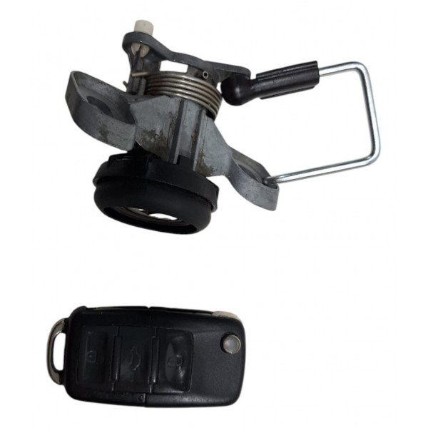 Cilindro Miolo Fechadura Porta Malas + Chave Vw Fox 2012-13