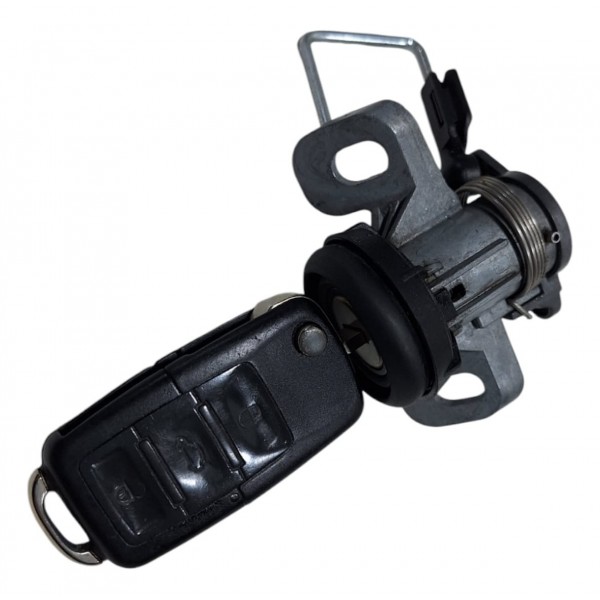 Cilindro Miolo Fechadura Porta Malas + Chave Vw Fox 2012-13